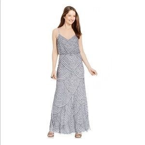 Adrianna Papell long blouson dress